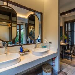 Отель The Pool Villas By Peace Resort Samui Таиланд, Самуи - отзывы, цены и фото номеров - забронировать отель The Pool Villas By Peace Resort Samui онлайн ванная фото 2