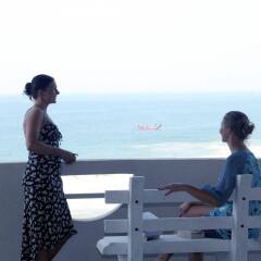 Отель Oasey Beach Hotel Шри-Ланка, Индурува - 2 отзыва об отеле, цены и фото номеров - забронировать отель Oasey Beach Hotel онлайн балкон