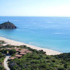 Отель Baia Chia - Chia Laguna Resort Италия, Домус-де-Мария - отзывы, цены и фото номеров - забронировать отель Baia Chia - Chia Laguna Resort онлайн пляж