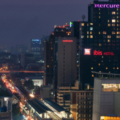 Отель ibis Bangkok Siam балкон