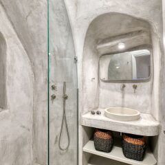 Отель Marble Sun Villa by Caldera Houses Греция, Остров Санторини - отзывы, цены и фото номеров - забронировать отель Marble Sun Villa by Caldera Houses онлайн ванная