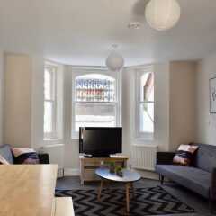 Отель Spacious 4 Bedroom Flat in Central Brighton Брайтон комната для гостей фото 4