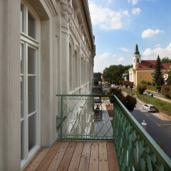Отель Spa & Kur Hotel Praha Чехия, Франтишкови-Лазне - отзывы, цены и фото номеров - забронировать отель Spa & Kur Hotel Praha онлайн балкон