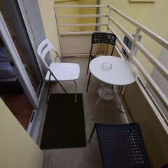 Отель Tolstov-Hotels Big 2 Room City Apartment Германия, Дюссельдорф - отзывы, цены и фото номеров - забронировать отель Tolstov-Hotels Big 2 Room City Apartment онлайн балкон
