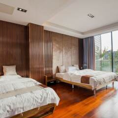 Отель Deluxe Villa in Mingyue Mountain and Stream комната для гостей фото 2