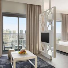 Отель Wyndham Dubai Marina ОАЭ, Дубай - 7 отзывов об отеле, цены и фото номеров - забронировать отель Wyndham Dubai Marina онлайн комната для гостей фото 4