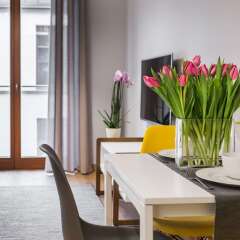 Отель UNIC Apartments Dominikanska Польша, Познань - отзывы, цены и фото номеров - забронировать отель UNIC Apartments Dominikanska онлайн комната для гостей фото 5