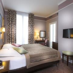 Отель Hôtel Du Bois Champs-Elysées 3* Улучшенный номер с различными типами кроватей фото 8