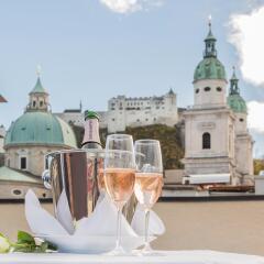 Small Luxury Hotel Goldgasse Зальцбург балкон