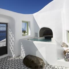 Отель Gitsa Cliff Luxury Villa Греция, Остров Санторини - отзывы, цены и фото номеров - забронировать отель Gitsa Cliff Luxury Villa онлайн ванная