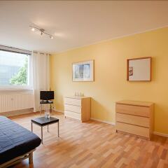 Отель Aparion Apartments Leipzig Family Германия, Лейпциг - отзывы, цены и фото номеров - забронировать отель Aparion Apartments Leipzig Family онлайн комната для гостей фото 4