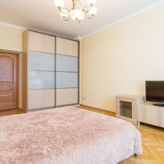 Апартаменты Holiday Apartment near Moscow River комната для гостей фото 4