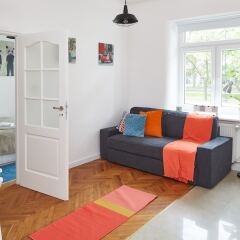 Отель Lazienki Krolewskie Apartment Польша, Варшава - отзывы, цены и фото номеров - забронировать отель Lazienki Krolewskie Apartment онлайн комната для гостей фото 3