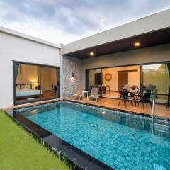 Отель Вилла Acasia Pool Villa Resort Phuket Бухта Чалонг бассейн фото 3