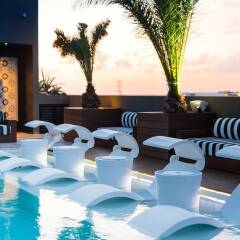 Отель Marquee Playa Hotel Мексика, Плая-дель-Кармен - отзывы, цены и фото номеров - забронировать отель Marquee Playa Hotel онлайн бассейн фото 3