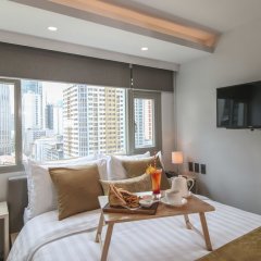 Отель The Mini Suites - Eton Tower Makati Филиппины, Макати - отзывы, цены и фото номеров - забронировать отель The Mini Suites - Eton Tower Makati онлайн комната для гостей фото 4