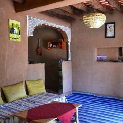 Отель Ecolodge - La Palmeraie Марокко, Уарзазат - отзывы, цены и фото номеров - забронировать отель Ecolodge - La Palmeraie онлайн интерьер отеля фото 2