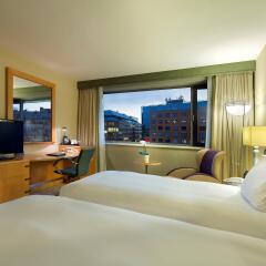 Отель Hilton Budapest City 5* Стандартный номер с 2 отдельными кроватями фото 2