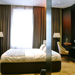 Отель Maccani Luxury Suites Сербия, Белград - отзывы, цены и фото номеров - забронировать отель Maccani Luxury Suites онлайн комната для гостей фото 4