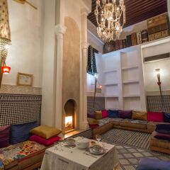 Отель Riad Les Oudayas Марокко, Фес - отзывы, цены и фото номеров - забронировать отель Riad Les Oudayas онлайн интерьер отеля
