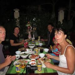 Отель Nature Homestay Хойан питание