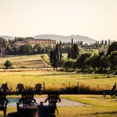 Отель Tenuta La Fratta Синалунга приотельная территория фото 2