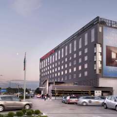 Отель Krakow Hilton Garden Inn Польша, Краков - отзывы, цены и фото номеров - забронировать отель Krakow Hilton Garden Inn онлайн парковка