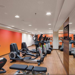 Отель Courtyard by Marriott Munich City East фитнесс-зал фото 2