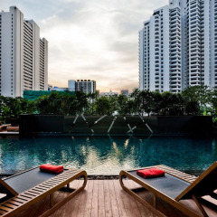 Отель Fraser Suites Sukhumvit Бангкок бассейн фото 3