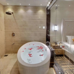 Отель De Grand Riviera Индия, Северный Гоа - отзывы, цены и фото номеров - забронировать отель De Grand Riviera онлайн ванная фото 2