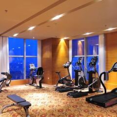 Отель Holiday Inn Xi'an Greenland Century City Китай, Сиань - отзывы, цены и фото номеров - забронировать отель Holiday Inn Xi'an Greenland Century City онлайн фитнесс-зал фото 4