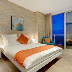 Отель Super Luxury Apartment in Tigne Point, Amazing Ocean Views Мальта, Слима - отзывы, цены и фото номеров - забронировать отель Super Luxury Apartment in Tigne Point, Amazing Ocean Views онлайн комната для гостей фото 4