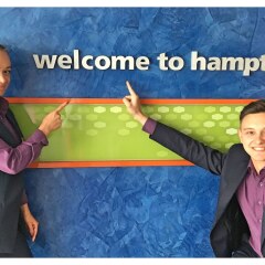 Отель Hampton by Hilton Warsaw City Centre фитнесс-зал