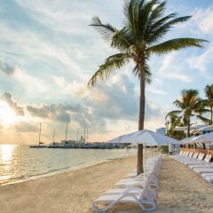 Отель The Tower by Temptation Cancun Resort - All Inclusive - Adults Only пляж фото 2