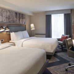 Отель Four Points by Sheraton Toronto Airport East Канада, Торонто - отзывы, цены и фото номеров - забронировать отель Four Points by Sheraton Toronto Airport East онлайн комната для гостей фото 3