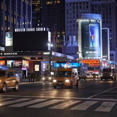 Отель Affinia Manhattan городской автобус