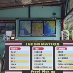 Отель Baan Check In Ланта гостиничный бар
