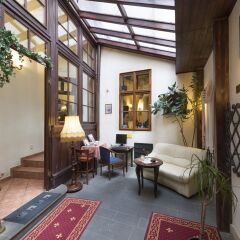 Hotel Cerny Slon Прага интерьер отеля