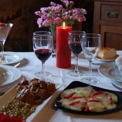 Отель La Casona de Tresgrandas питание