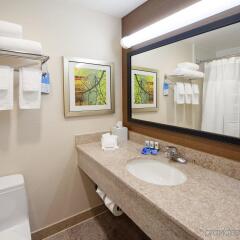 Отель Fairfield Inn by Marriott JFK Airport США, Нью-Йорк - отзывы, цены и фото номеров - забронировать отель Fairfield Inn by Marriott JFK Airport онлайн ванная фото 2