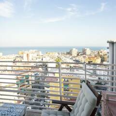 Отель Penthouse 18 Floor Sea View Торремолинос пляж