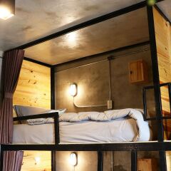 Hanu Hostel Бангкок комната для гостей фото 3