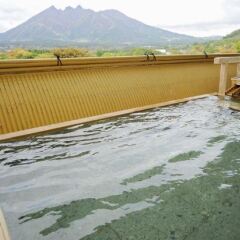 Отель Kyukamura Minami-Aso National Park Resort Villages Of Japan Минамиогуни бассейн фото 2