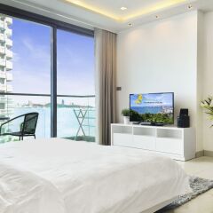 Отель Wong Amat Tower Apt.909 Паттайя комната для гостей