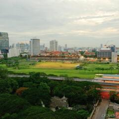 Отель Dusit Suites Hotel Ratchadamri, Bangkok Таиланд, Бангкок - 1 отзыв об отеле, цены и фото номеров - забронировать отель Dusit Suites Hotel Ratchadamri, Bangkok онлайн балкон