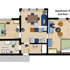 Отель Holiday Apartments Чехия, Карловы Вары - отзывы, цены и фото номеров - забронировать отель Holiday Apartments онлайн балкон
