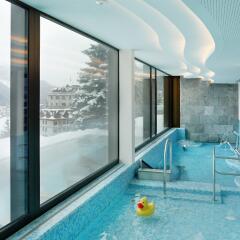 Отель Kulm Hotel St. Moritz Швейцария, Санкт-Мориц - отзывы, цены и фото номеров - забронировать отель Kulm Hotel St. Moritz онлайн бассейн