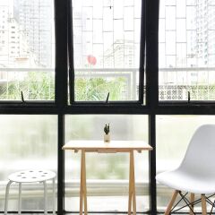 Rabbitat Hostel Бангкок балкон