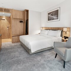 Отель Hilton Garden Inn Vilnius City Centre комната для гостей