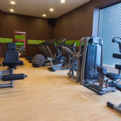 Отель Hampton by Hilton Gdansk Airport фитнесс-зал